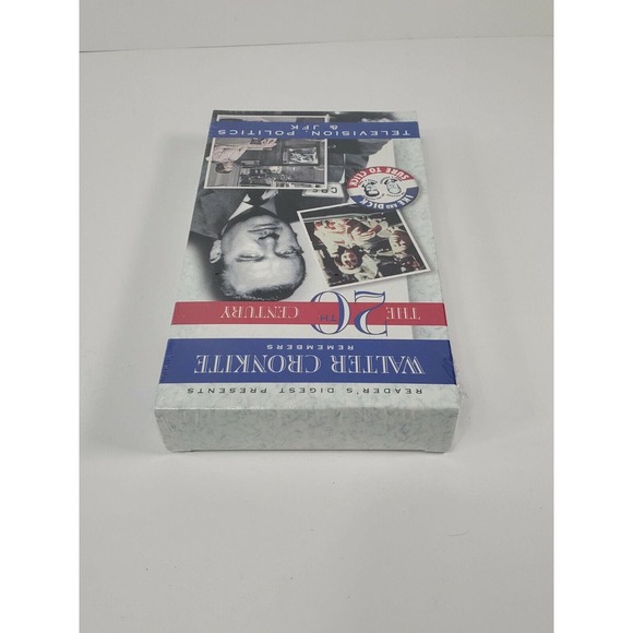Walter Cronkite Remembers The 20th Century (VHS New) Television, Politics & JFK - Picture 6 of 7